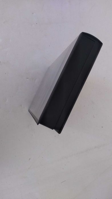 Caixa plástica vazia de substituição para cassetes de vídeo VHS, NOVA!