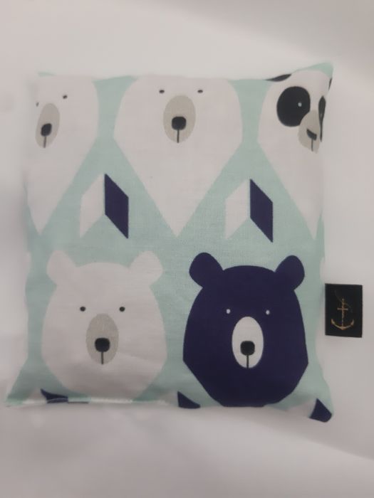 Nowy termoforek z pestek wiśni w misie antykolkowy dla niemowląt