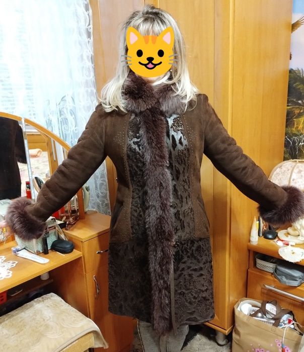 Дублёнка женская, натуральная.