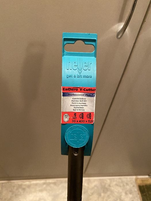 Бур по бетону HELLER 30x400x520 мм ENDURO SDS-max
