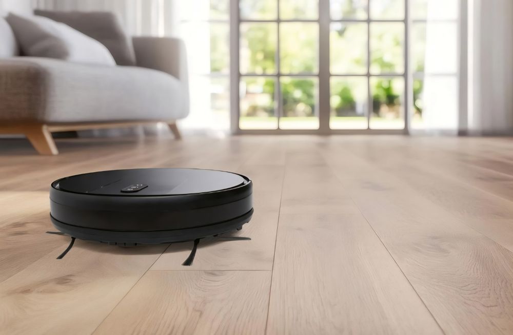 Robot sprzątający Silvercrest z funkcją mopowania SSHR C3