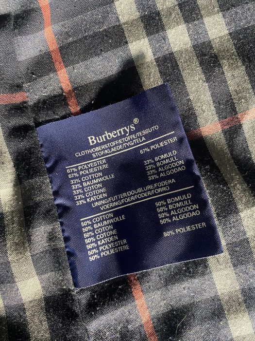 Gabardine Burberry Pimlico anos 90