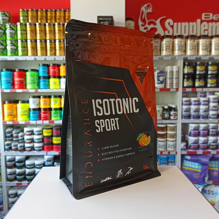 TREC Isotonic Sport 1000g Węglowodany Nawodnienie Izotonik pomarańcza