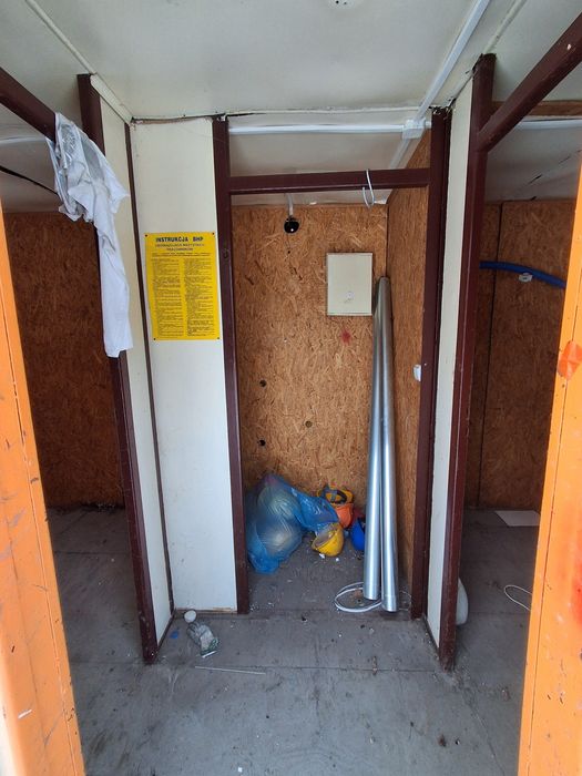 Kontener socjalny idealny na budowę