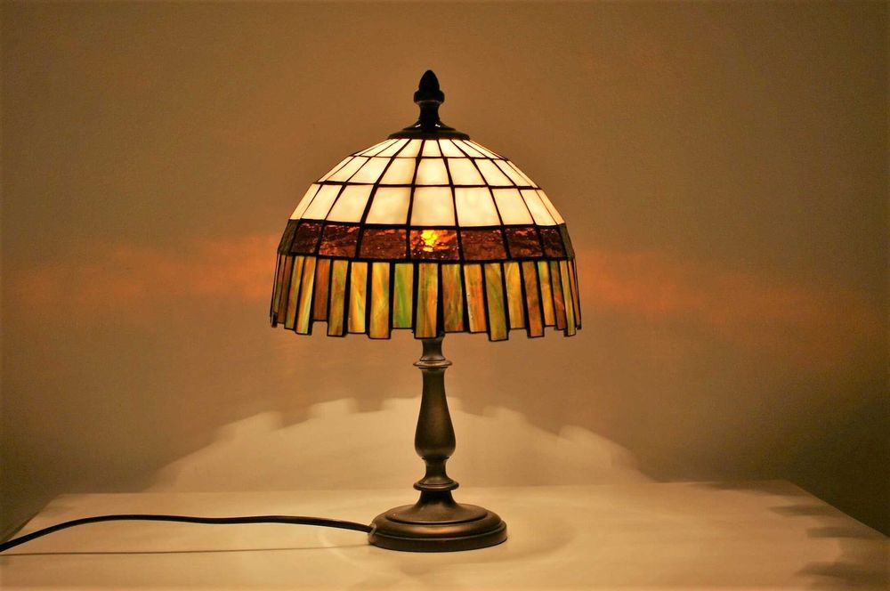 Lampa witrażowa, Wyprzedaż. Projekt autorski