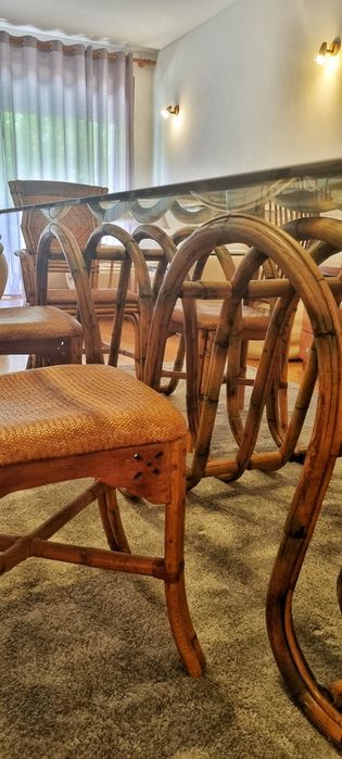 Dining Chairs and Table Base64285523067779123