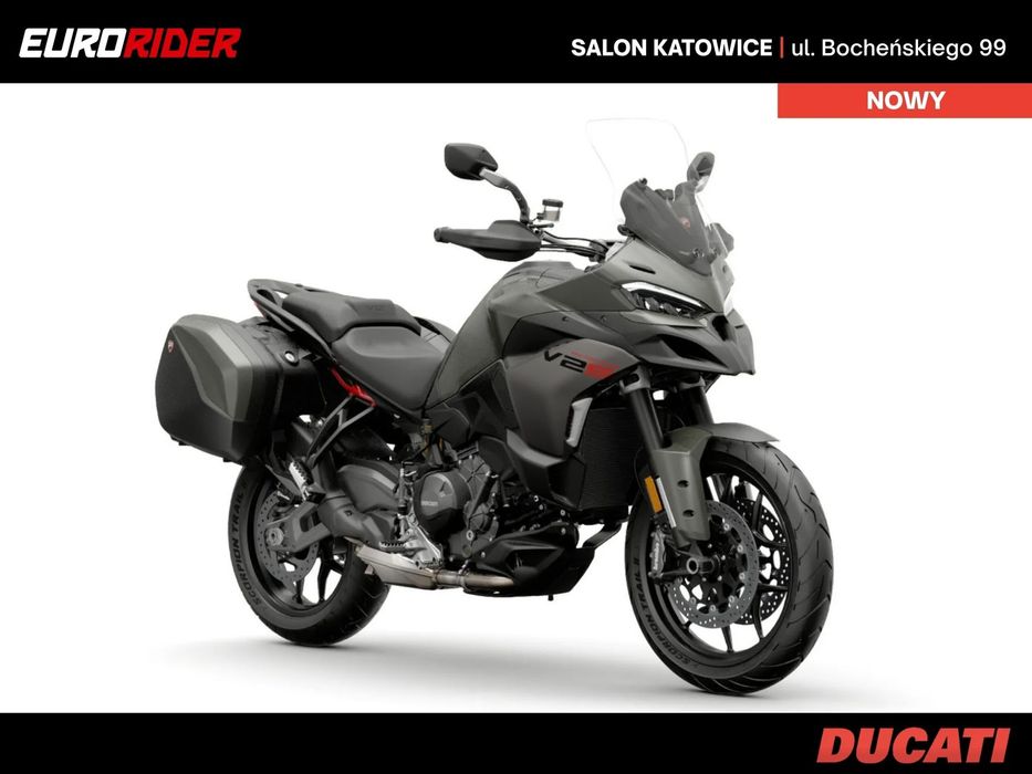 Ducati Multistrada V2S | TRAVEL | STORM GREEN | 115 KM | 2026 | Ducati Katowice