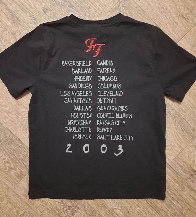 Рок мерч, Футболки David Bowie,Foo Fighters, Metallica,Pink Floyd