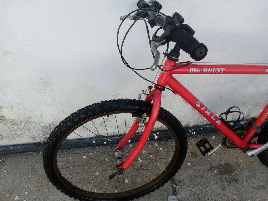 Bicicleta Sirla vermelha