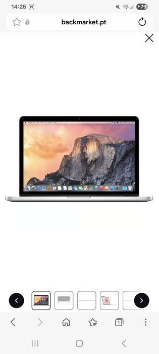 Macbook pro 13 256 core i5 2015 **NEGOCIÁVEL **