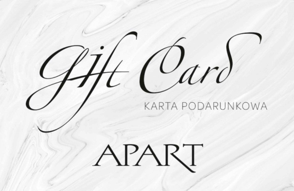 Karta podarunkowa APART 800 zł