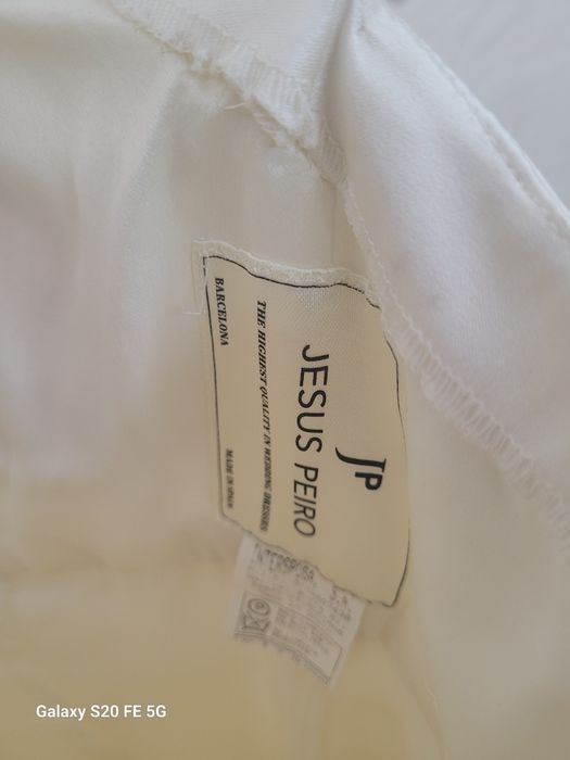Vestido de noiva Jesus Peiro (Barcelona) – Tam. S/34 – 2011 – usado 1 vez