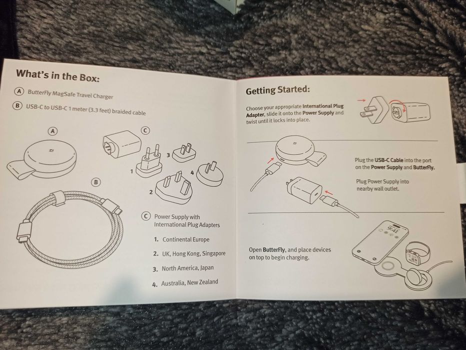Ładowarka MagSafe 2 w 1 ButterFly