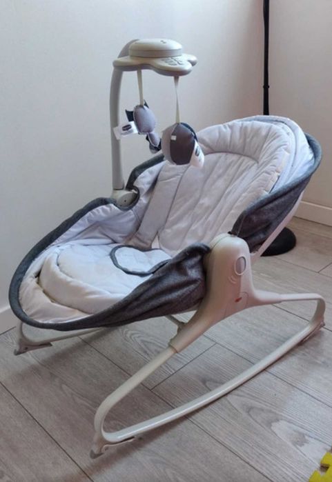 Tiny Love | Cadeira de Balanço Napper Berco 3 em 1 Cinza