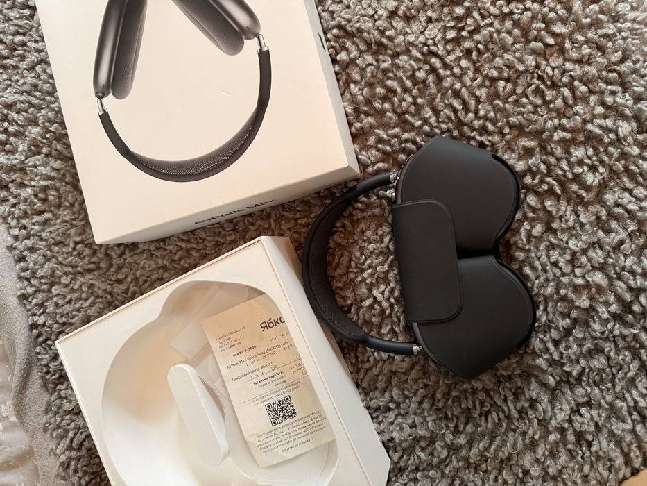 Оригінал apple навушники AirPods MAX Space Gray (MGYH3)