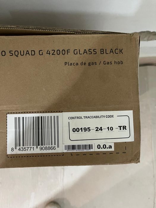 Placa fogão NOVA cecotec com garantia