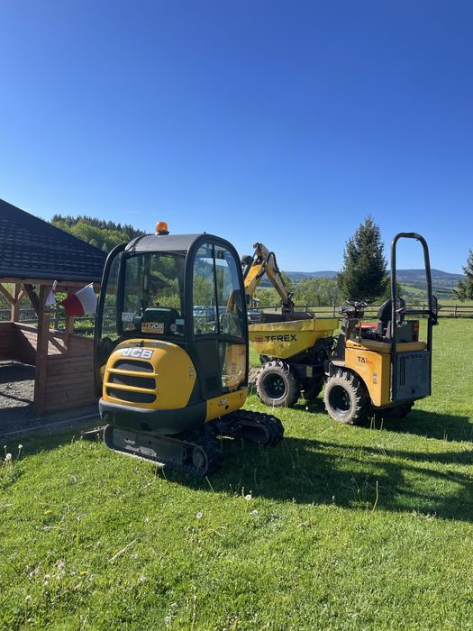 Usługi ziemne /wynajem minikoparki ,wozidła