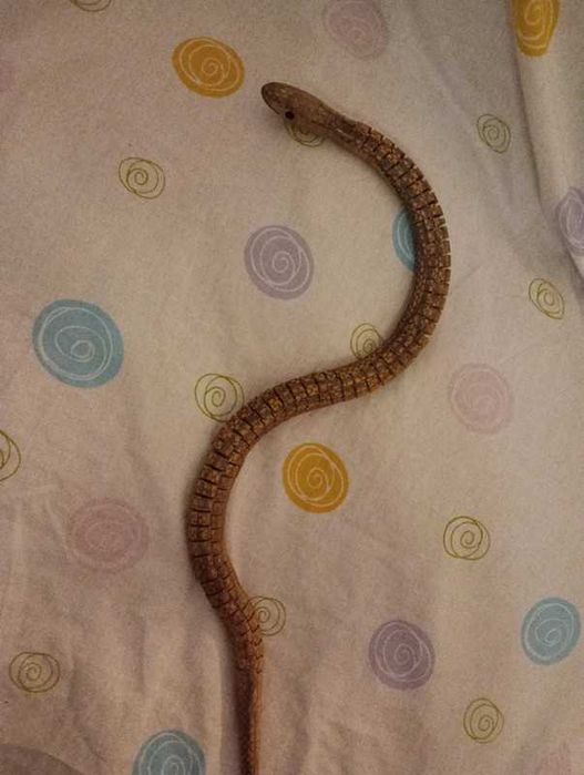 Cobra de madeira