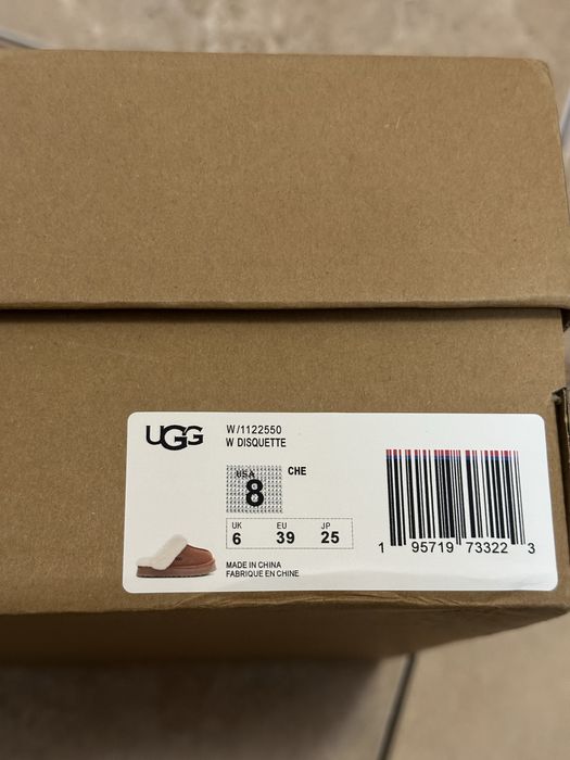 UGG Disquette Slipper Chestnut/Warm Lilac