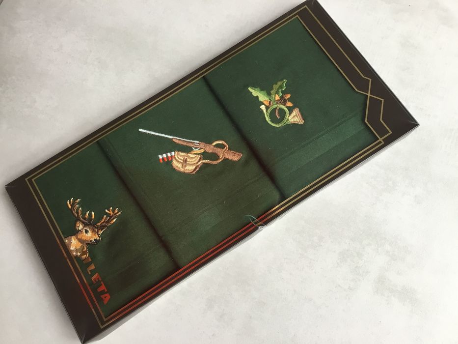 chusteczki z myśliwskim wzorem