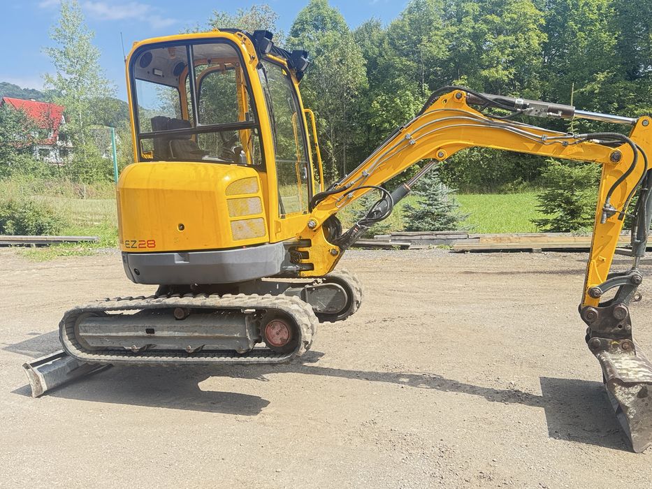 Mini koparka Wacker Neuson EZ28 2014 r. 2508.7 moto godzin . cena 69 000 Netto