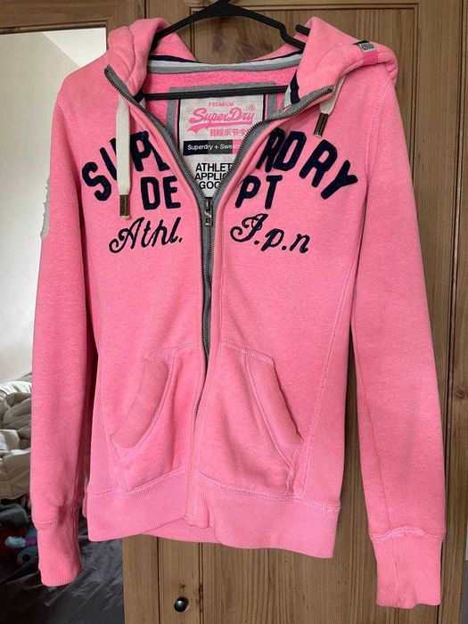 Bluza ZIP z kapturem SuperDry vintage