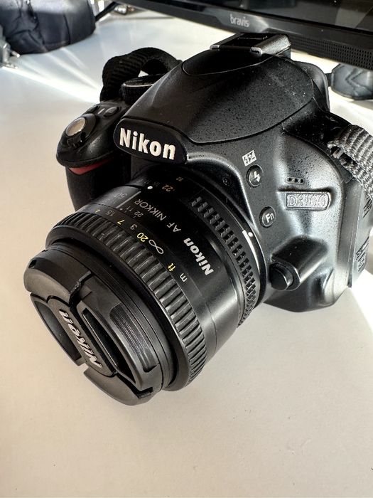 Фотоапарат Nikon D3100 +обʼєктив 50mm f/1.8