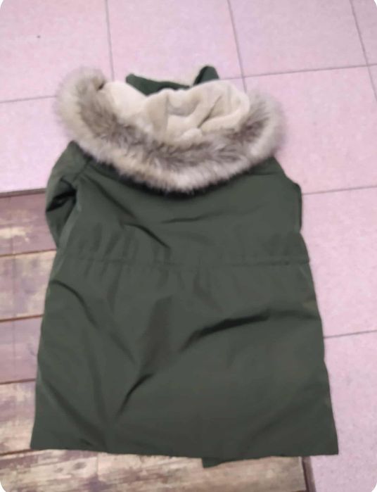 Kurtka parka ZARA rozm 38 khaki
