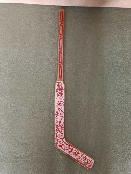 Хобби. Хоккей. Хоккейная клюшка. Сокол Киев СССР/Украина 1981. Польди Кладно Чехия. Чемпионат мира 1978