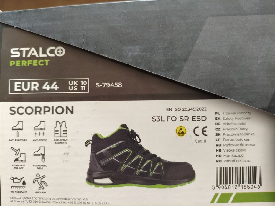 Nowe Buty robocze