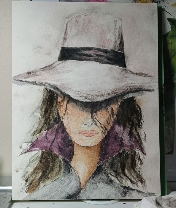 Obrazek akwarela A4