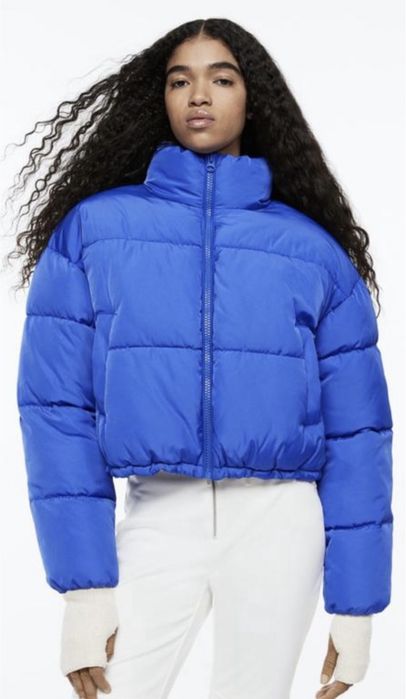 Вкорочений дутик куртка зима осінь h&m