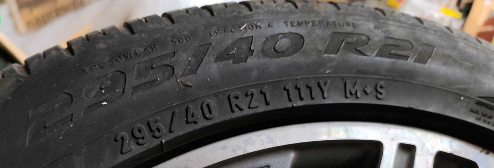 2 X Pirelli Scorpion Zero 295/40 R21 111Y M+S All Season DOT 1522