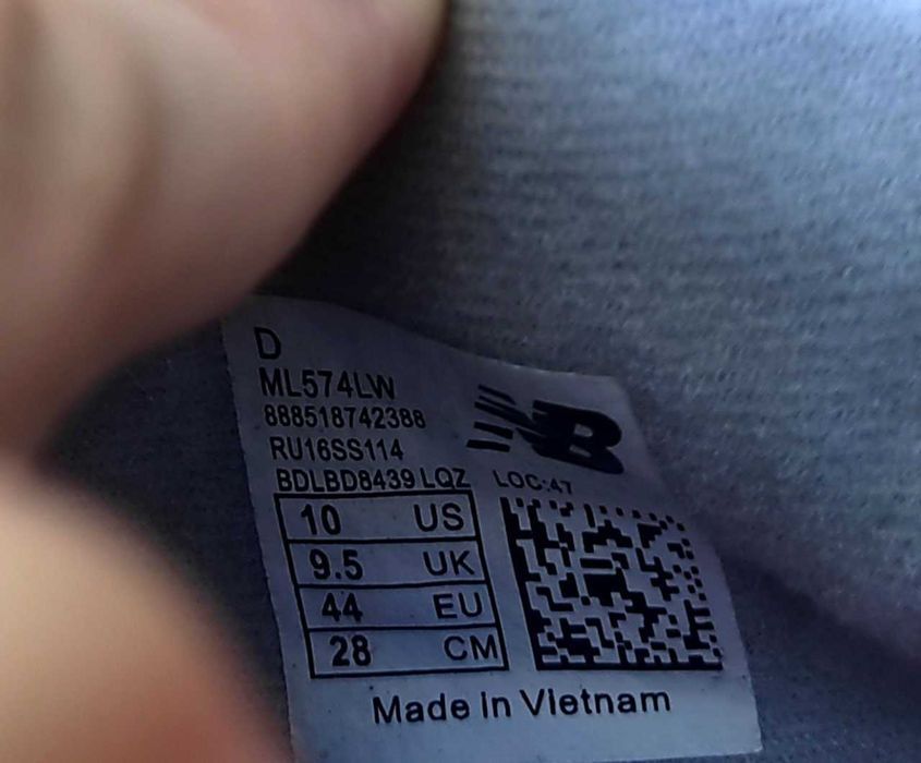 (1485) Кросівки New Balance 997 чорні з білим (41, 42) нб nb