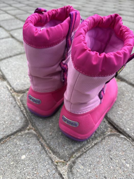 Crocs kalosze ocieplane stan idealny