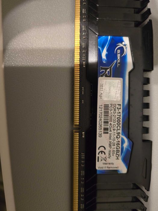 Memória gskill ripjaws z ddr3 quad channel 16 Gb