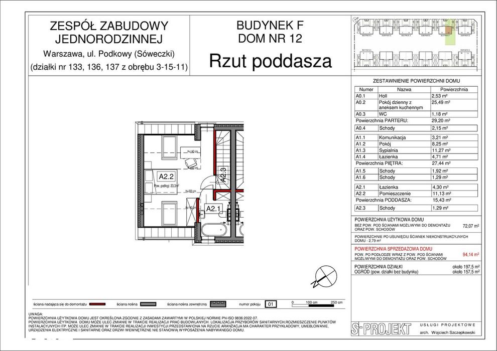 4-pokojowy dom 94m2 + ogródek Bezpośrednio