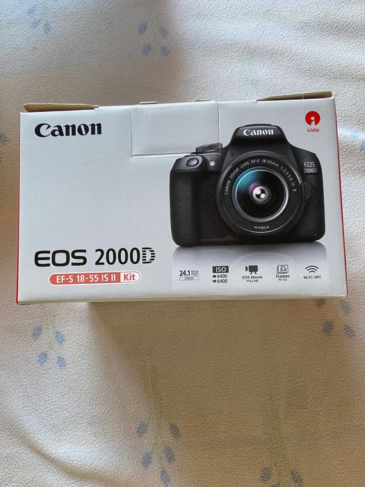 Kit Máquina Fotográfica CANON EOS 2000D64297616022273123