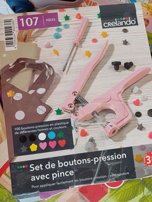 Ручний прес установник кнопок заклепки закльопки Crelando