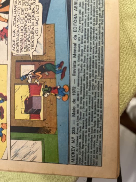 Varias Revista encadernadas Walt Disney - Mickey (ano 1972)