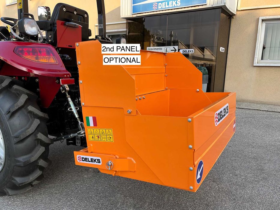 Caixa de Carga Hidráulica 1.20m BUCKET-120H- Aço Hardox - ENVIO GRÁTIS