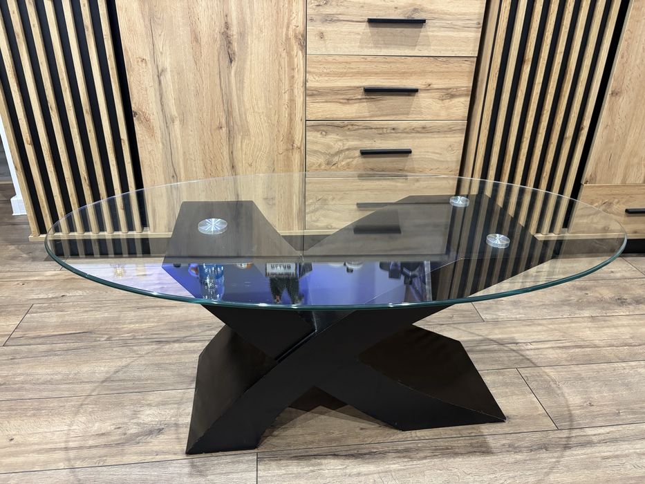 Stolik kawowy szklany