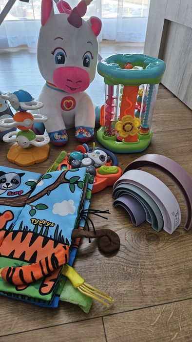 Zestaw zabawek Fisher Price, Dumel, Skip Hop, Fat Brain