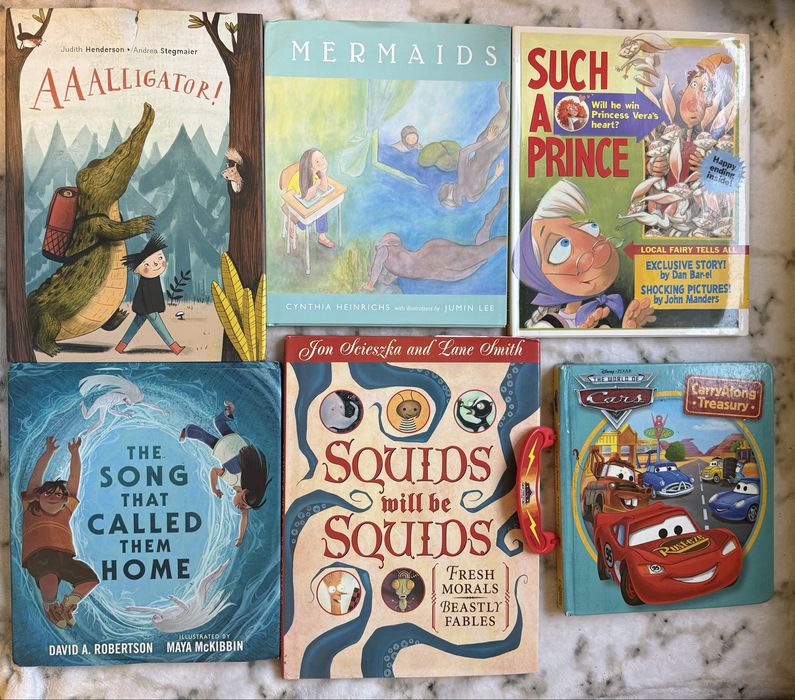 Комплект. Книги дитячі англійською з яскравими ілюстраціями