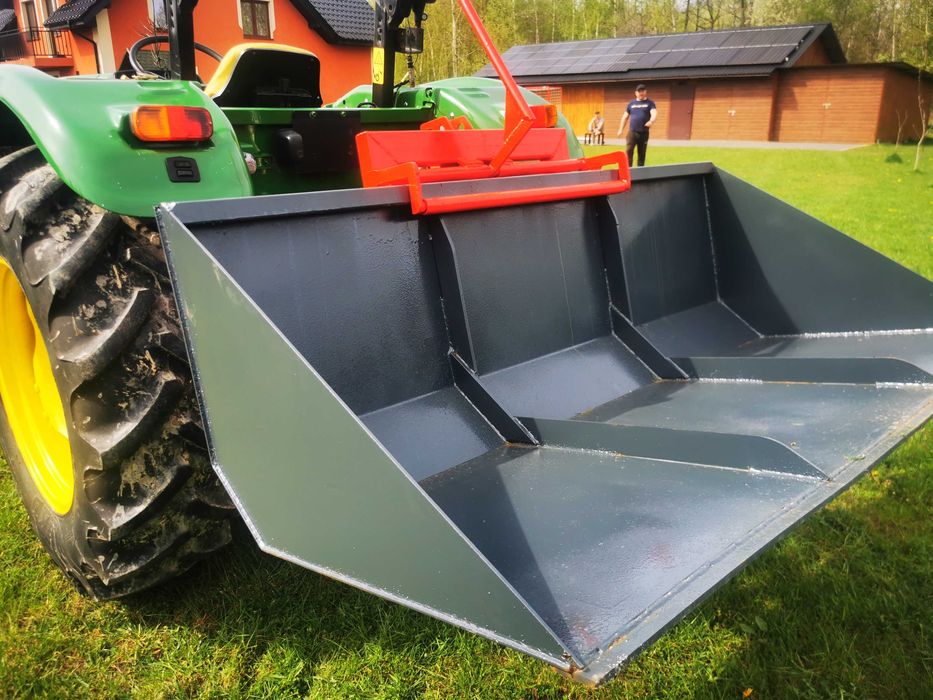 Mocna łycha łyżka na tył ciągnika pług z kiprem C330 C360 MF Zetor