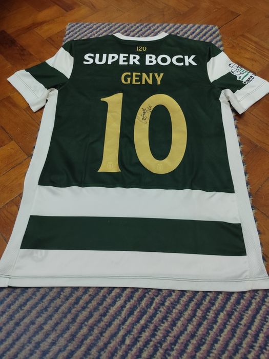 Camisola Match Worn + Autografada Geny Catamo #10 - Sporting CP 2026/27 - NFC