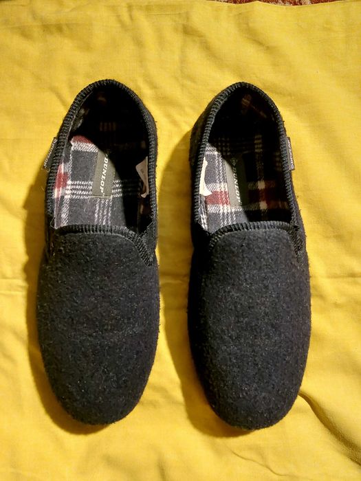 Тапочки мужские теплые Dunlop 45-46р UK11 теплі капці чоловічі