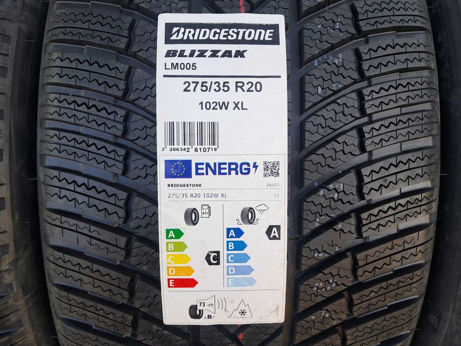 Резина зима НОВА Bridgestone 275/35 R20 Blizzak LM005