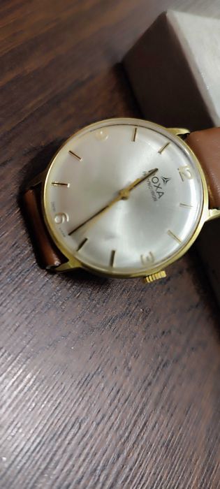 Zegarek męski Doxa mechaniczna złocona 18K