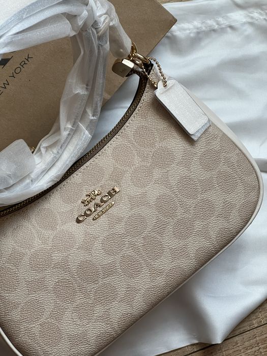 Сумка Coach Teri оригінал бежева